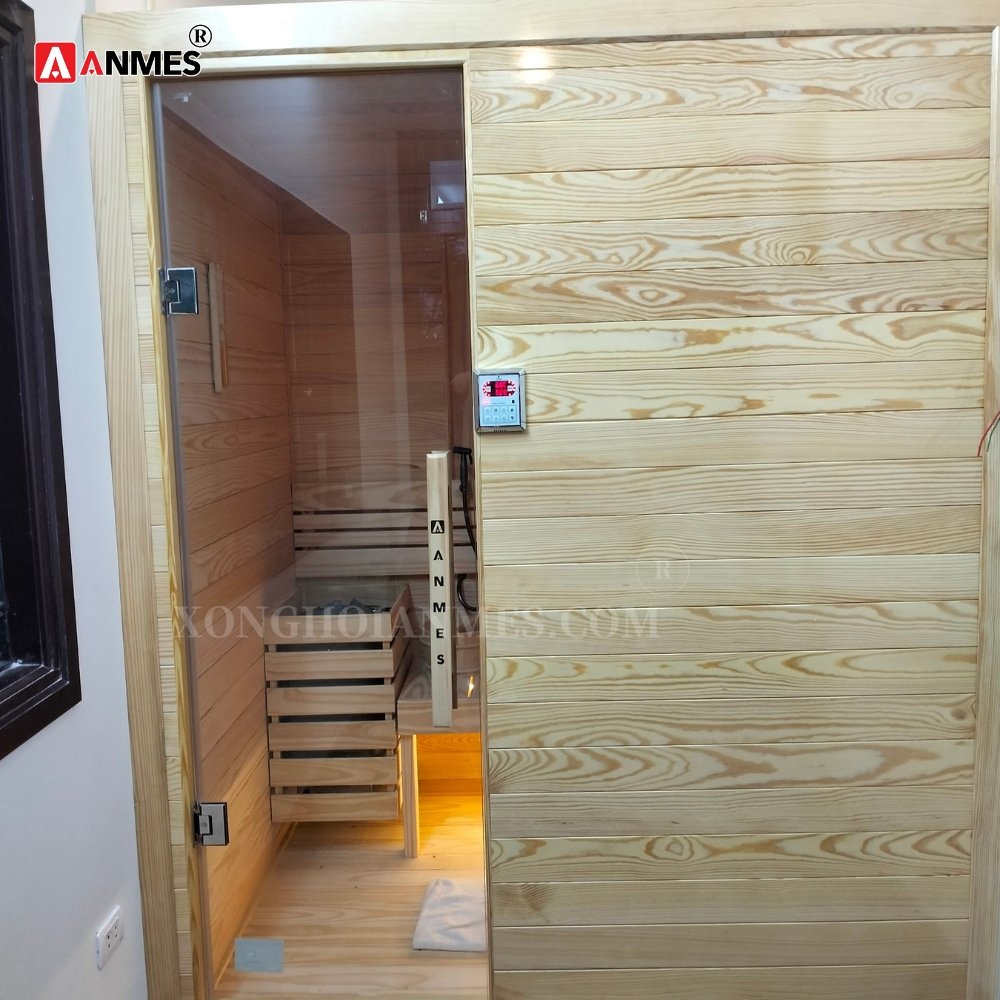 Thiết kế phòng xông hơi khô 2 người